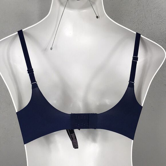34D Victoria's Secret Women's Bra ~Blue ~ Adjustable Straps ~Underwired ~Push Up - Picture 3 of 7